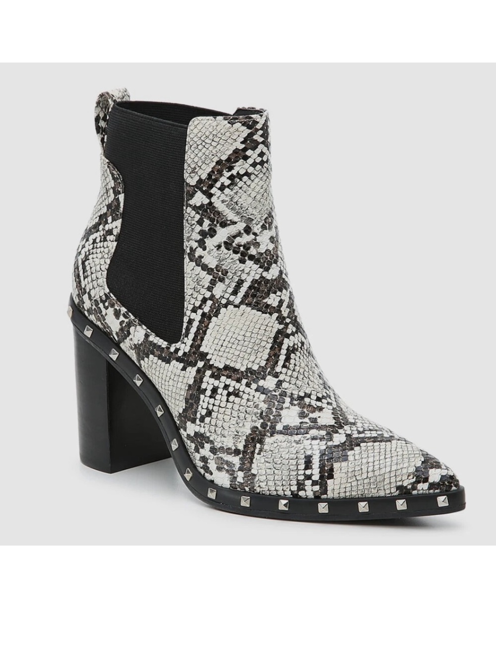 Charles by Charles David Chelsea Ankle Boots Womens 8.5 Snake Print